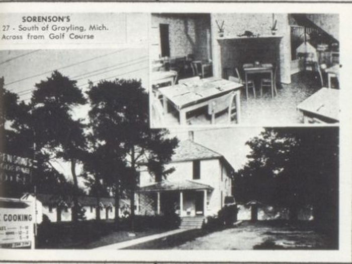 Sorensons Motel - Vintage Postcard